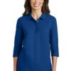 Port Authority Women's Silk Touch 3/4-Sleeve Polo. L562 - Thumbnail Image 28