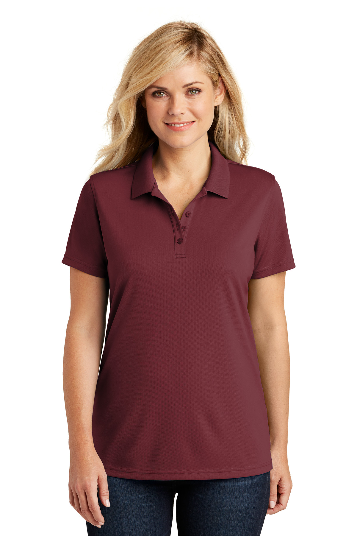 Port Authority Women's Dry Zone UV Micro-Mesh Polo. LK110 - Image 11