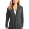 Port Authority Ladies Concept Bomber Cardigan. LK5431 - Thumbnail Image 2