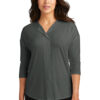 Port Authority Women's Concept 3/4-Sleeve Soft Split Neck Top. LK5433 - Thumbnail Image 20
