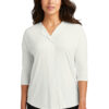 Port Authority Women's Concept 3/4-Sleeve Soft Split Neck Top. LK5433 - Thumbnail Image 28