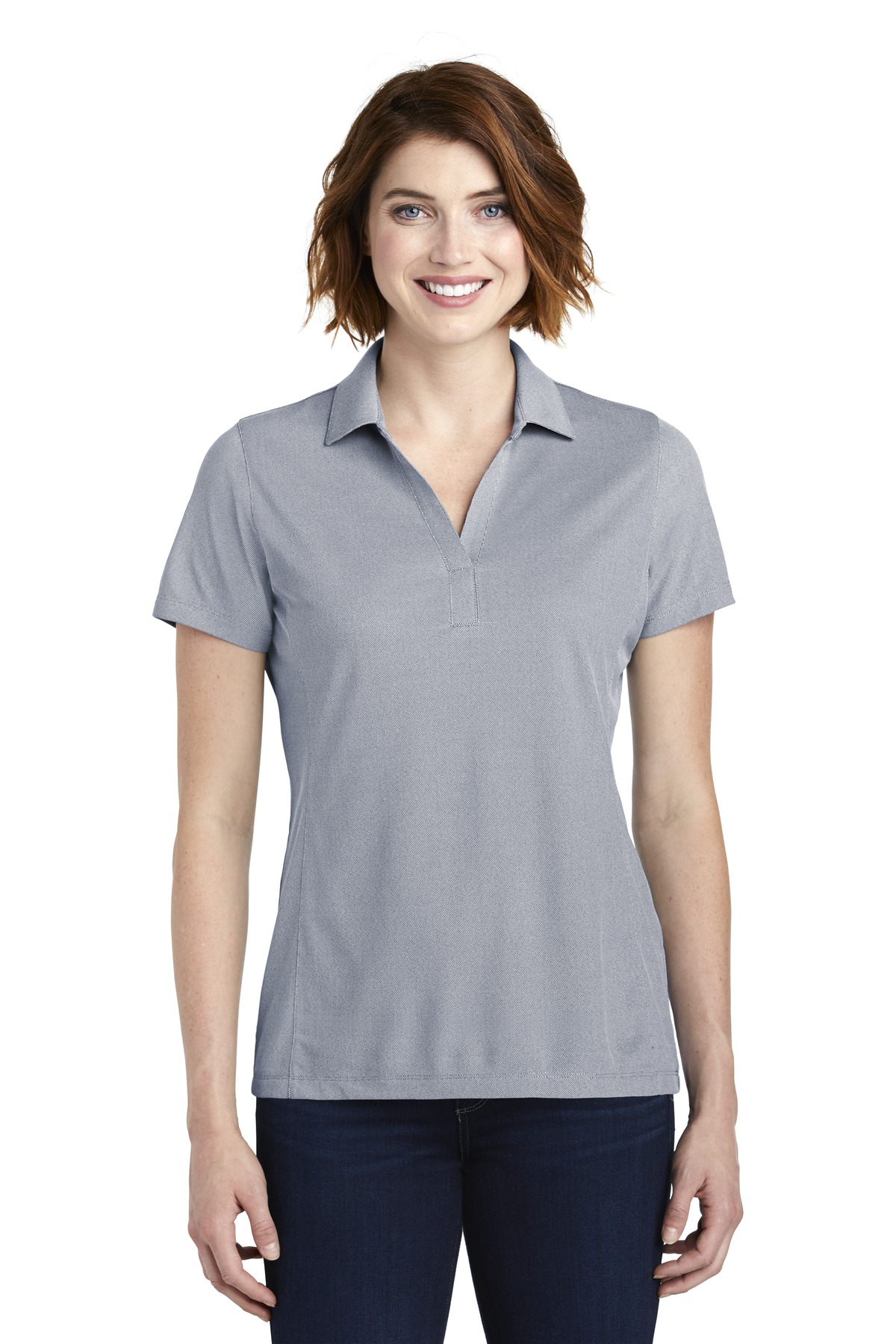 Port Authority  Women's Poly Oxford Pique Polo. LK582 - Image 20