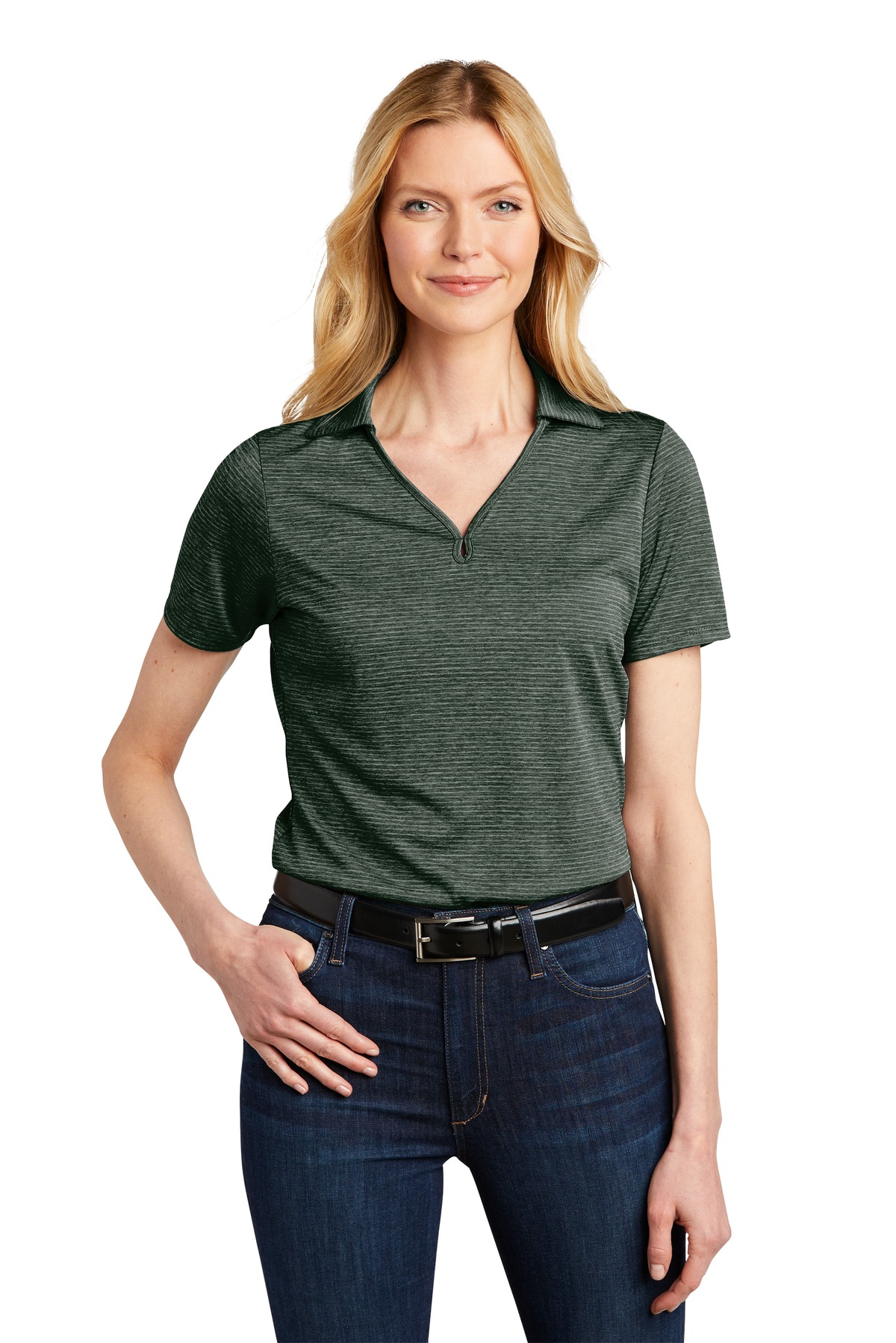 Port Authority  Women's Shadow Stripe Polo. LK585 - Image 20