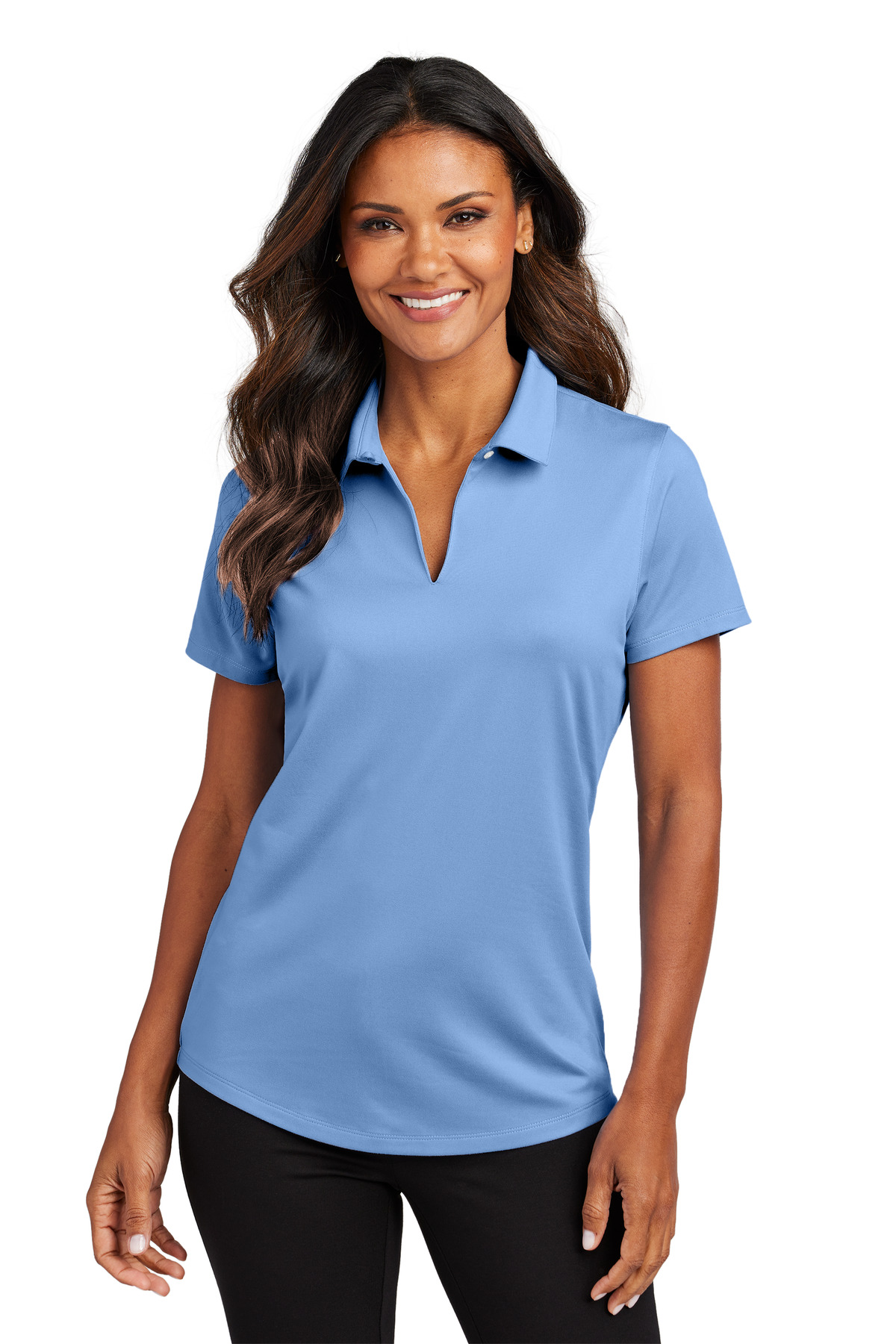 Port Authority Women's City Stretch Polo LK683 - Image 1