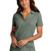 Port Authority Women's C-FREE Cotton Blend Pique Polo LK867 - Thumbnail Image 2