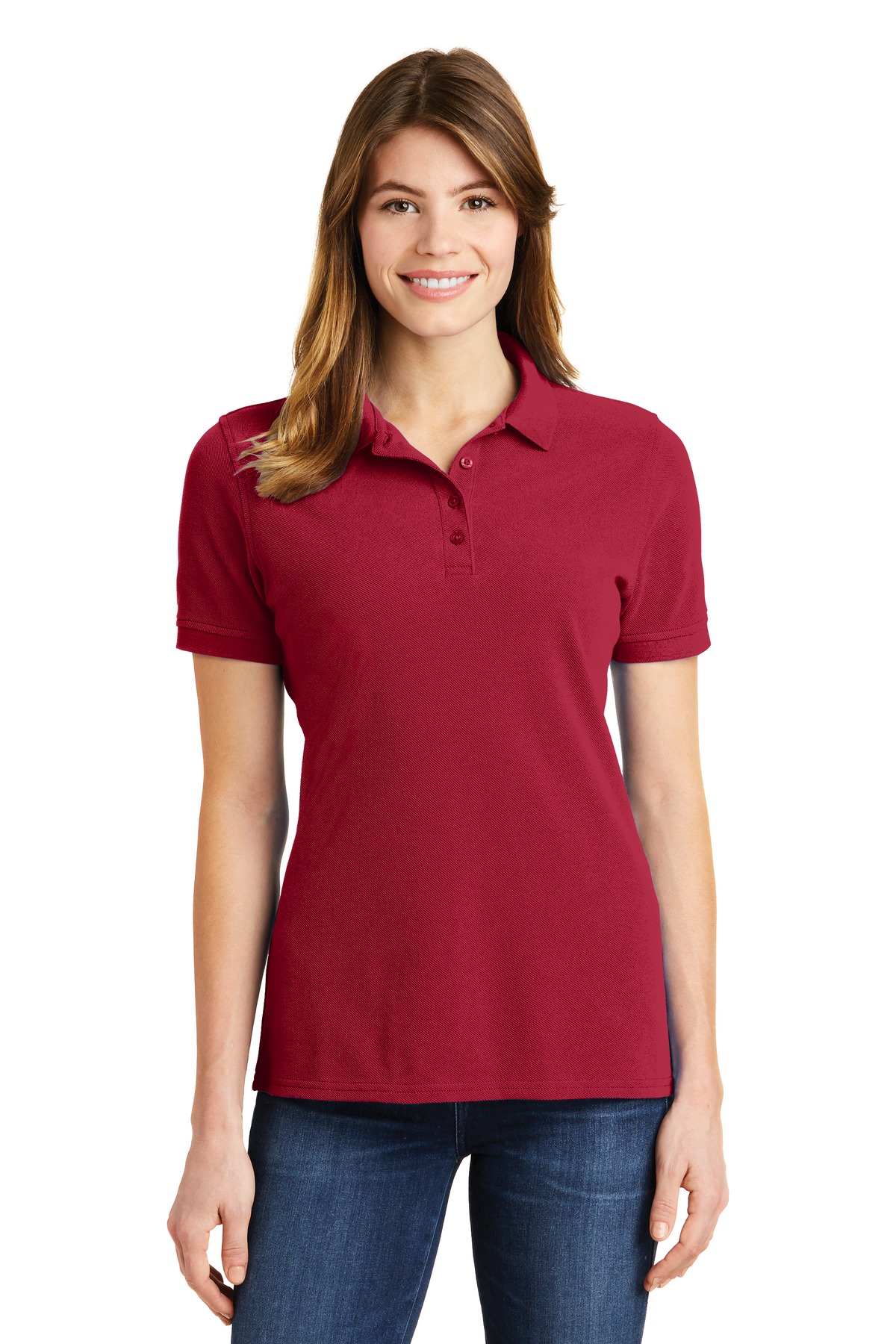 Port & Company Ladies Combed Ring Spun Pique Polo. LKP1500 - Image 28