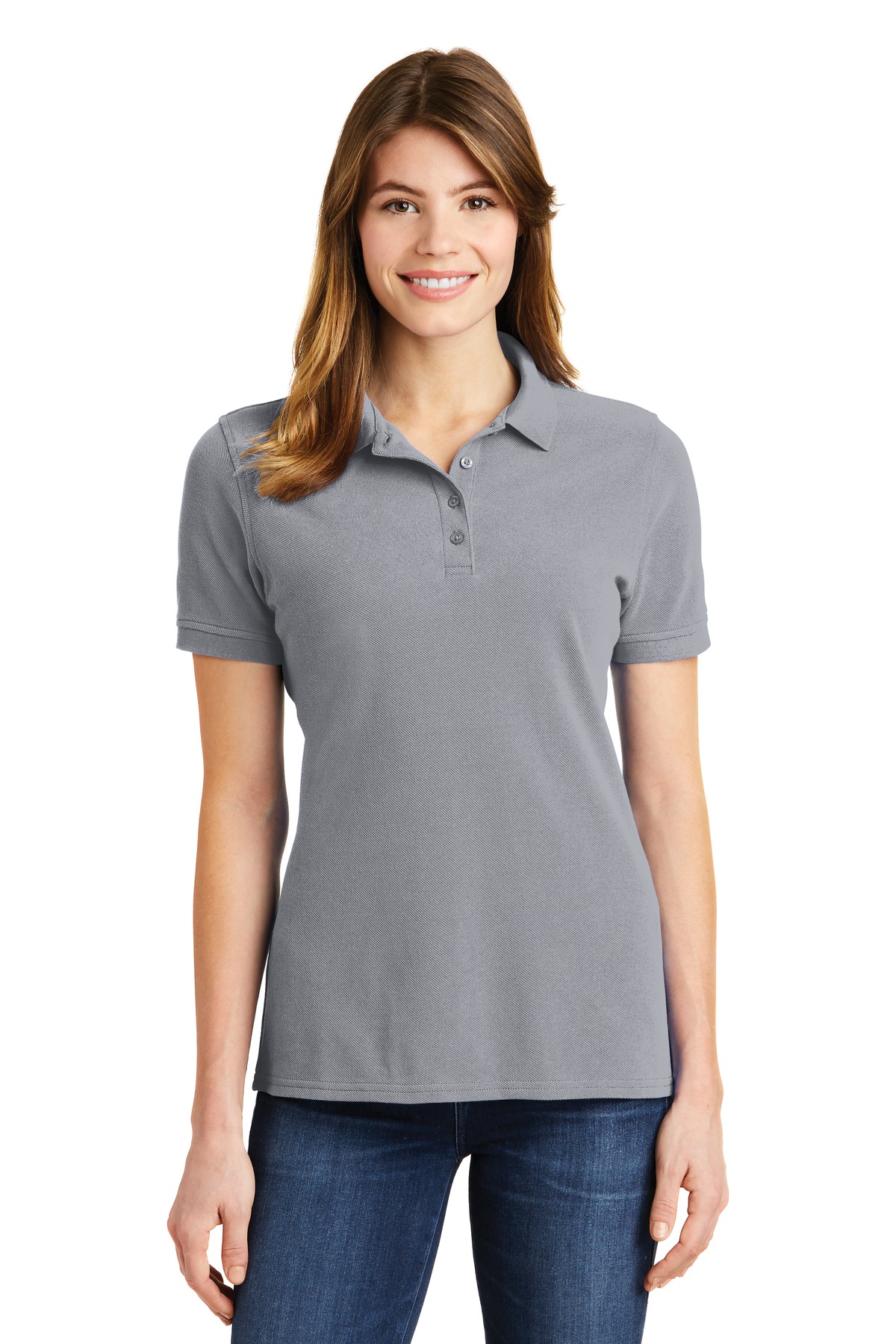 Port & Company Ladies Combed Ring Spun Pique Polo. LKP1500 - Image 44