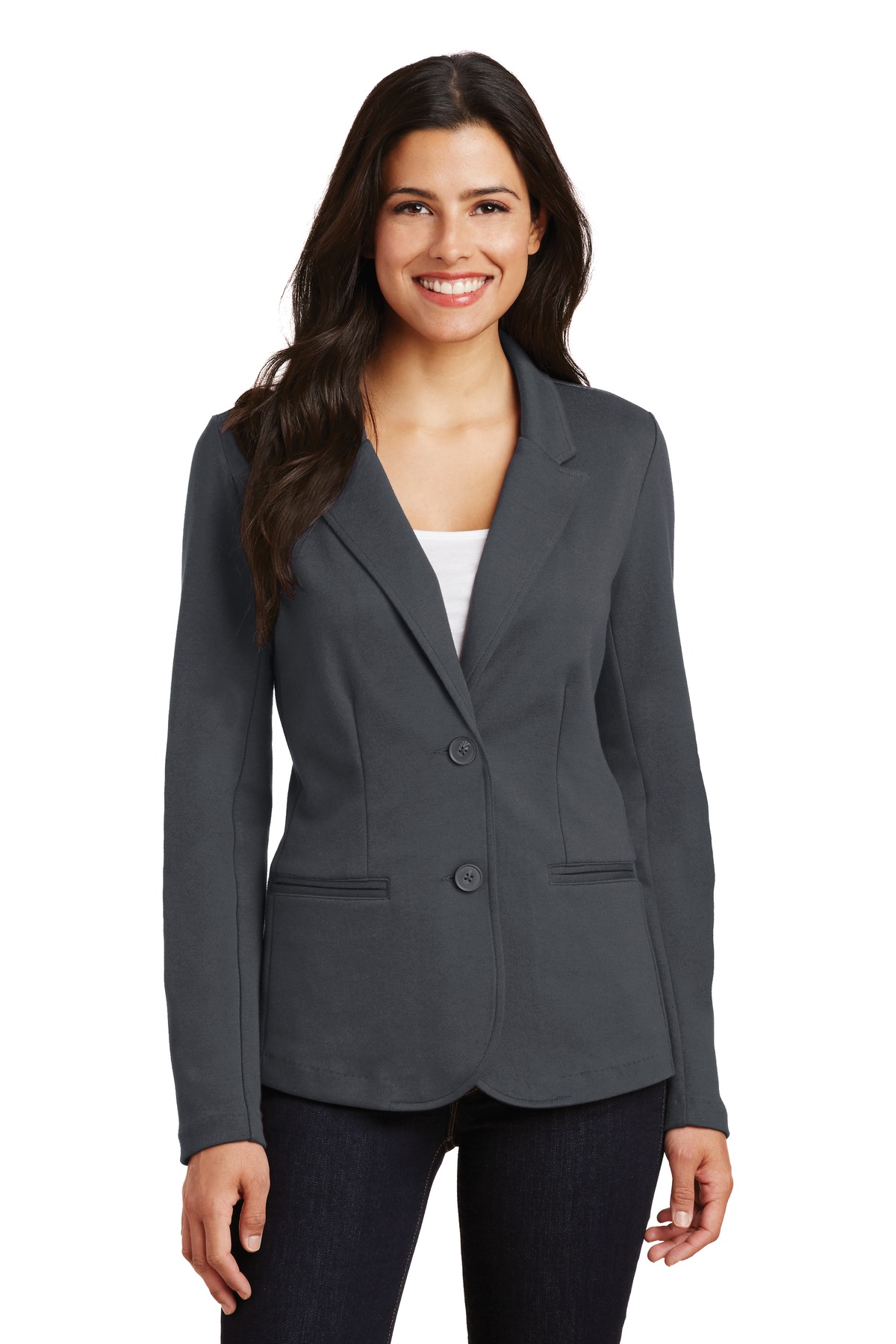 Port Authority Women's Knit Blazer. LM2000 - Image 12