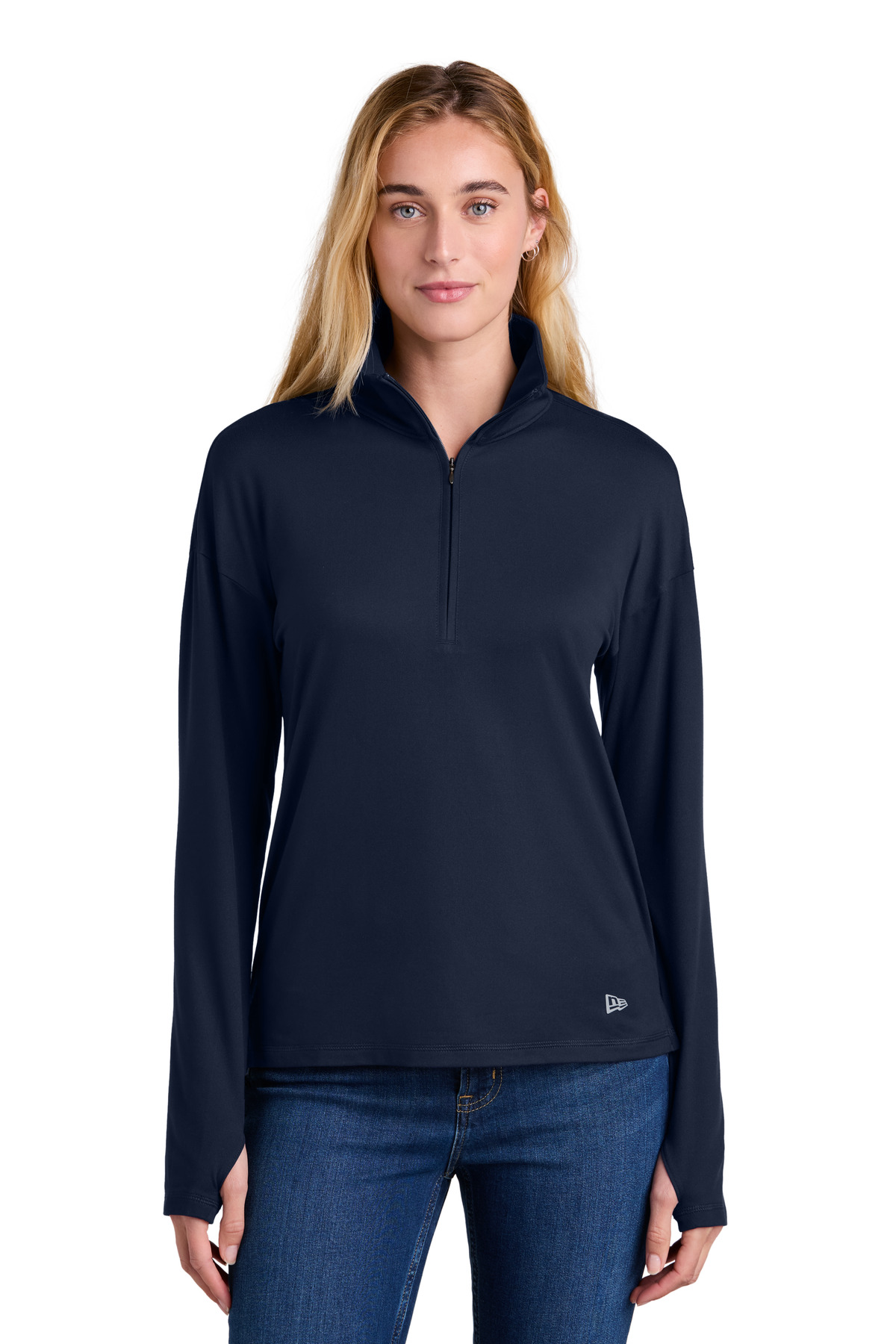New Era Women's Power 1/2-Zip LNEA228 - Image 6