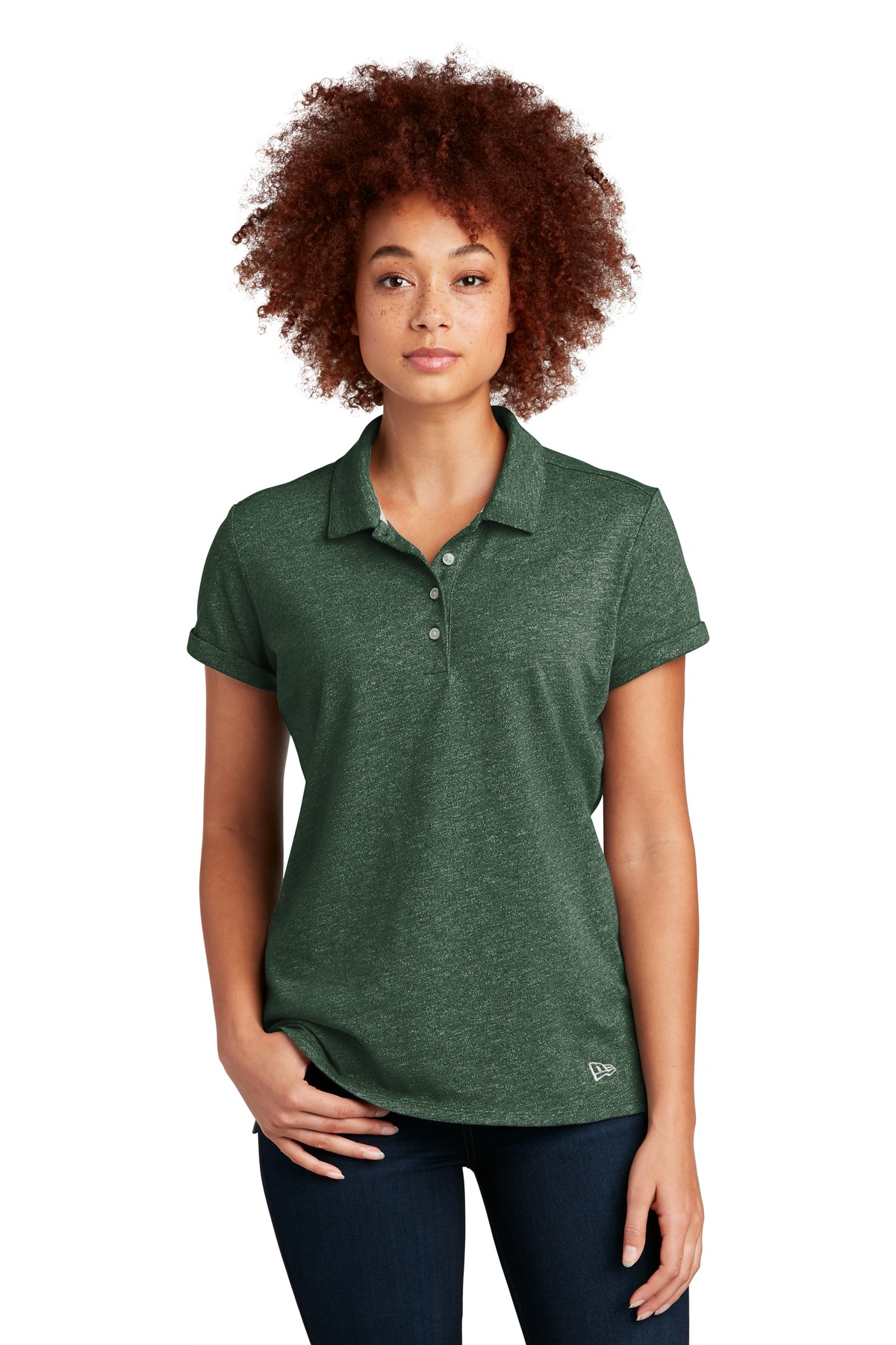 New Era  Women's Slub Twist Polo LNEA301 - Image 12