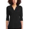 OGIO Women's Jewel Henley LOG104 - Thumbnail Image 1