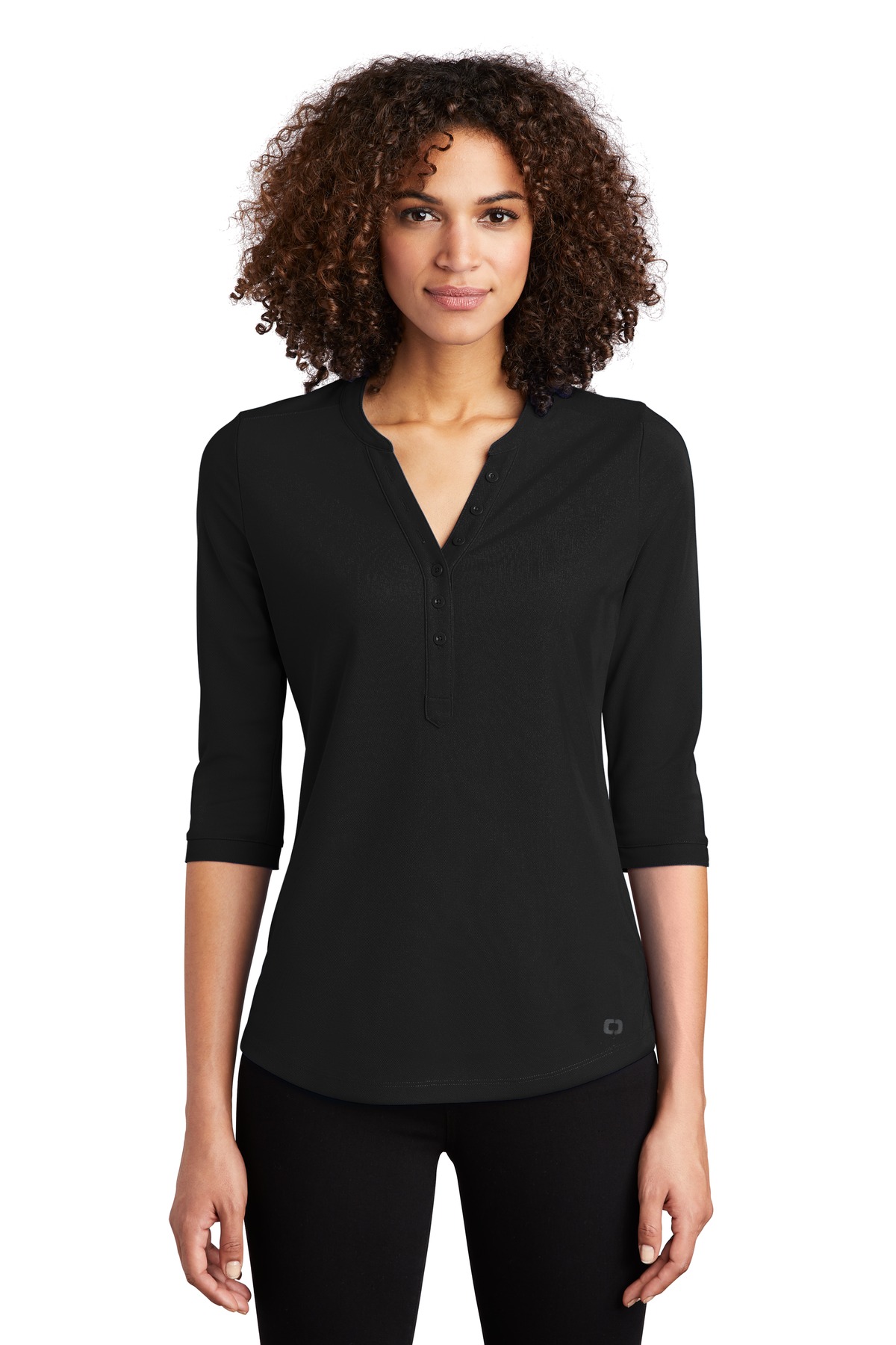 OGIO Women's Jewel Henley LOG104 - Image 1