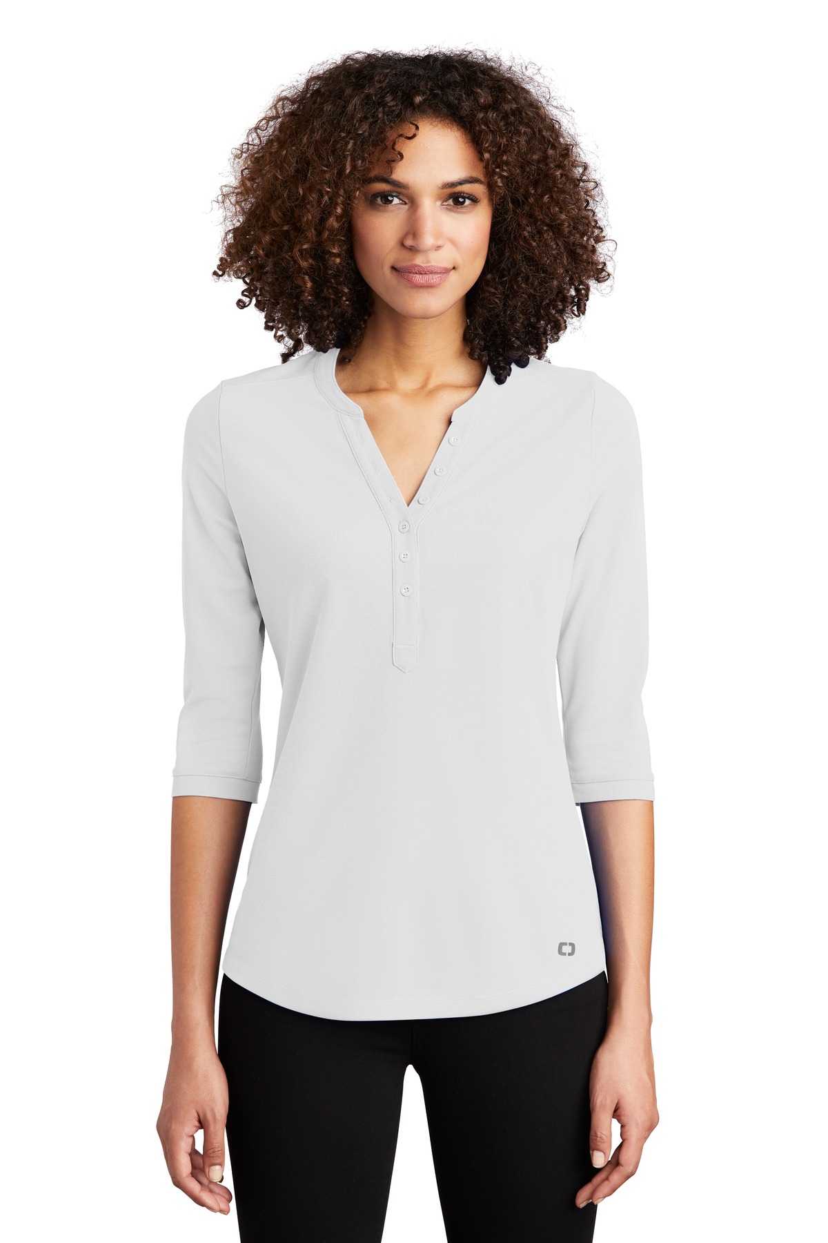 OGIO Women's Jewel Henley LOG104 - Image 12