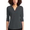 OGIO Women's Jewel Henley LOG104 - Thumbnail Image 20