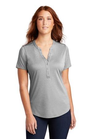 Sport-Tek Women's Endeavor Henley. LST468