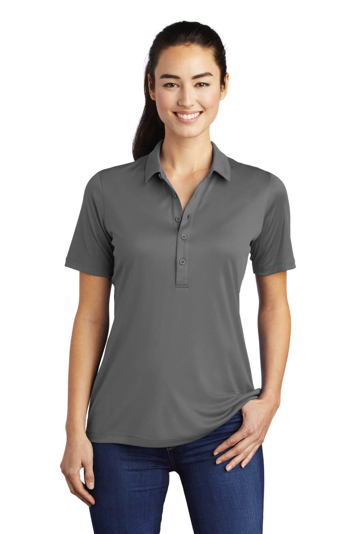 Sport-Tek Women's Posi-UV  Pro Polo.  LST520 - Image 19