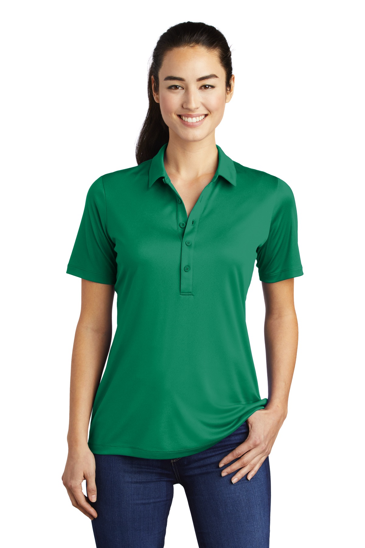 Sport-Tek Women's Posi-UV  Pro Polo.  LST520 - Image 27