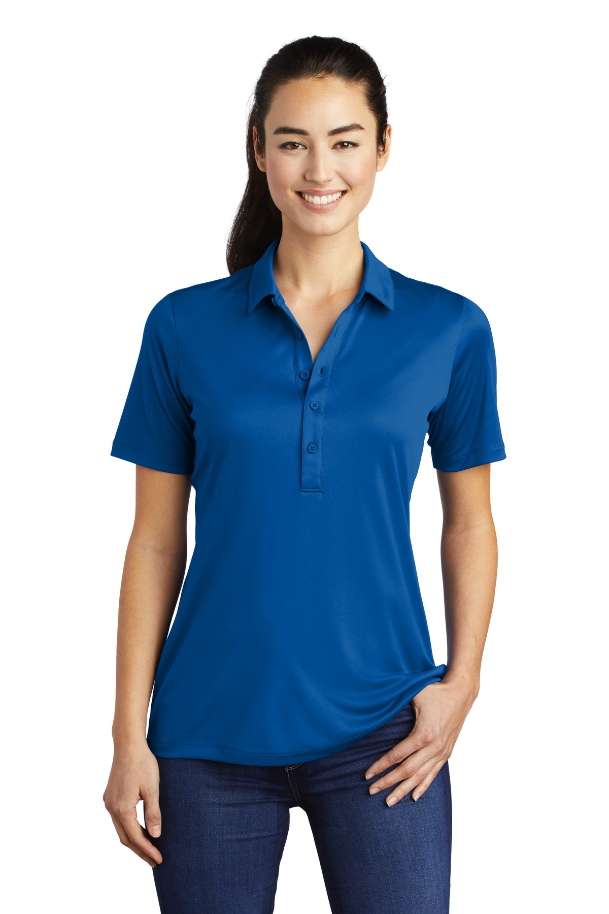Sport-Tek Women's Posi-UV  Pro Polo.  LST520 - Image 75