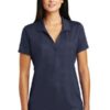 Sport-Tek Women's Embossed PosiCharge Tough Polo. LST630 - Thumbnail Image 2