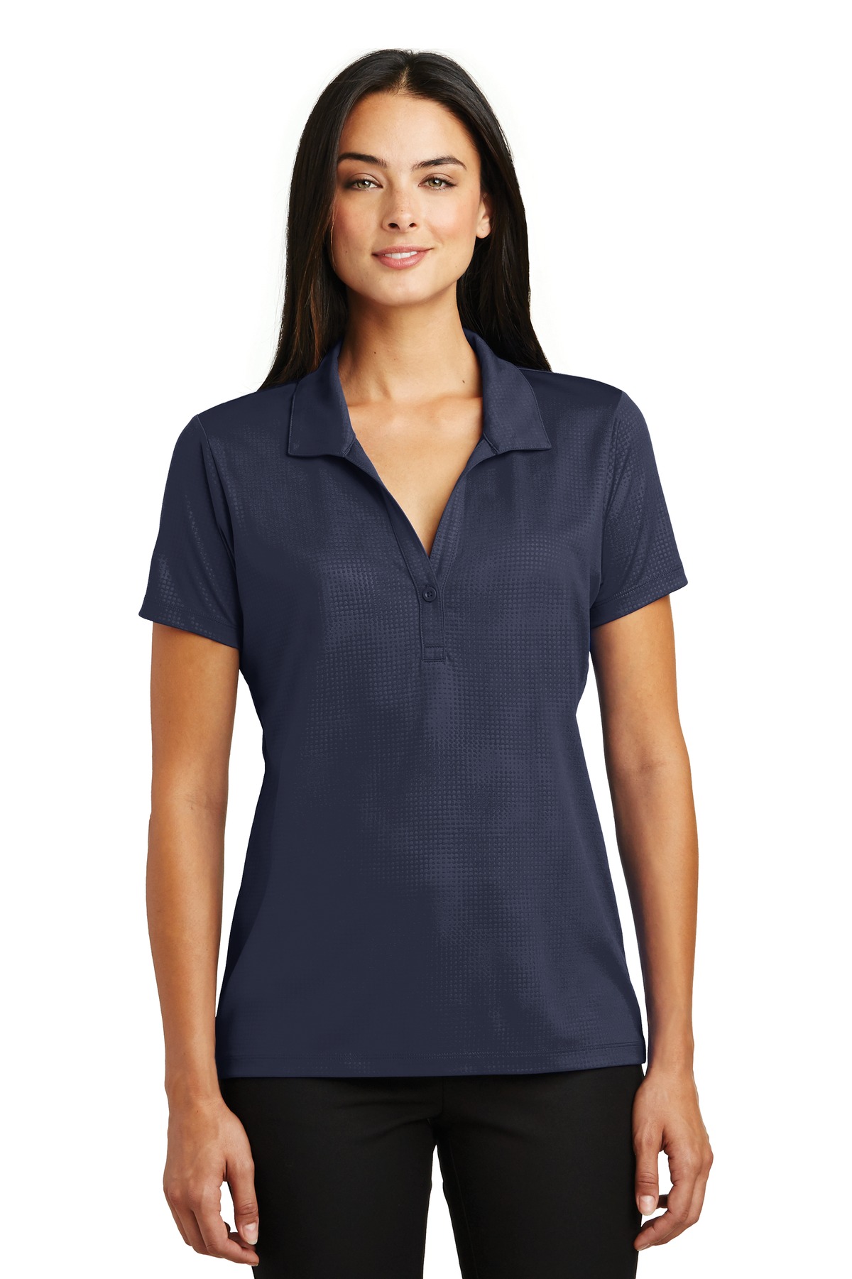 Sport-Tek Women's Embossed PosiCharge Tough Polo. LST630 - Image 28
