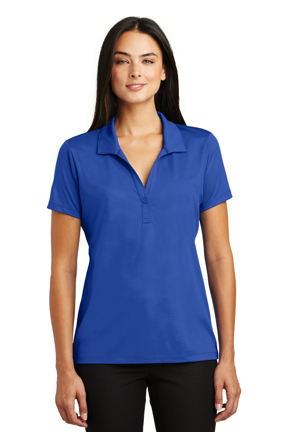 Sport-Tek Women's Embossed PosiCharge Tough Polo. LST630 - Image 36