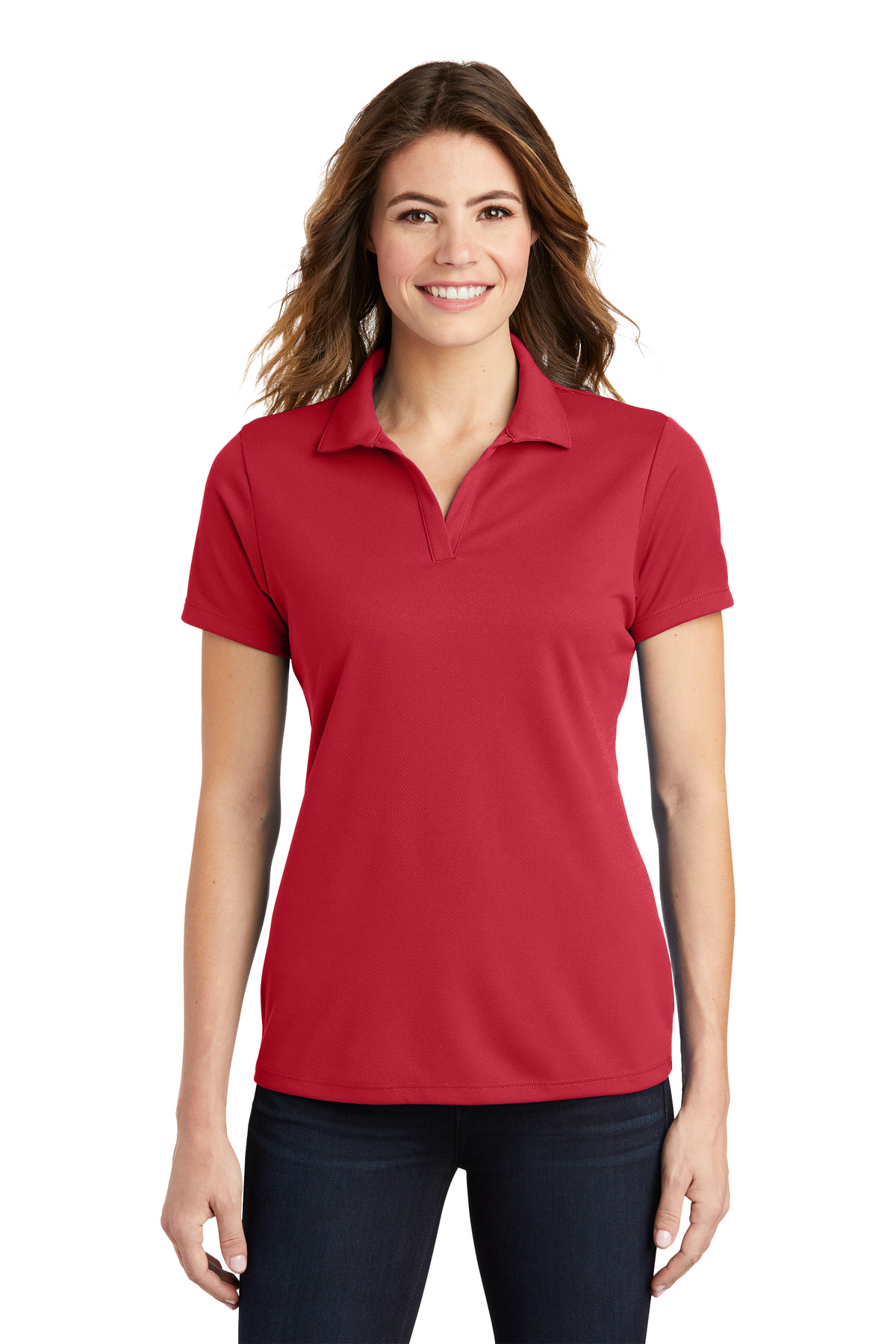 Sport-Tek Women's PosiCharge RacerMesh Polo. LST640 - Image 99