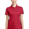 Sport-Tek Women's PosiCharge Active Textured Colorblock Polo. LST695 - Thumbnail Image 34