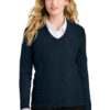 Port Authority Women's Easy Care V-Neck Sweater LSW2850 - Thumbnail Image 7