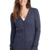 Port Authority  Women's Marled Cardigan Sweater. LSW415 - Thumbnail Image 12