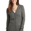 Port Authority  Women's Marled Cardigan Sweater. LSW415 - Thumbnail Image 20