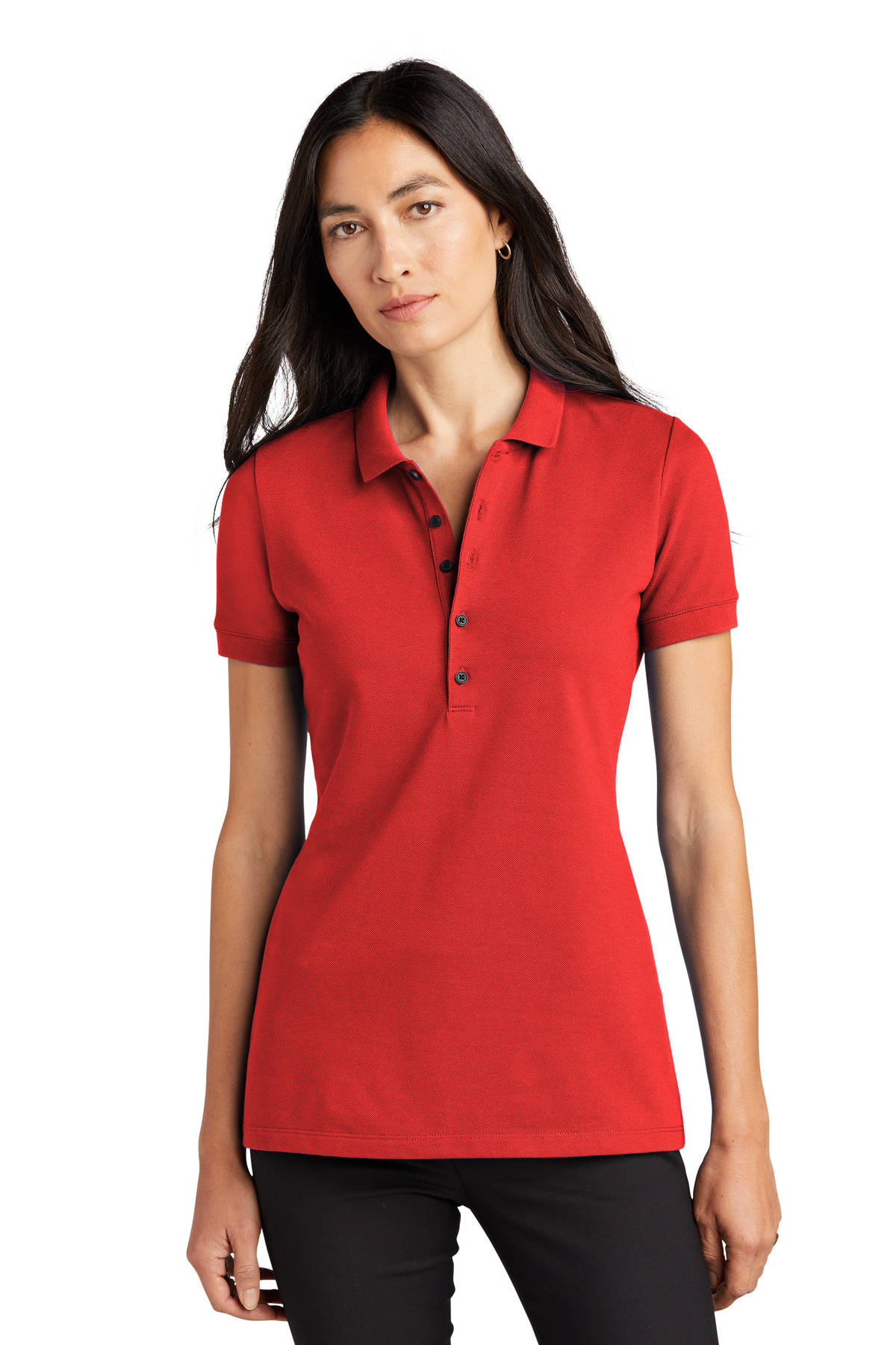 Mercer+Mettle Women's Stretch Heavyweight Pique Polo MM1001 - Image 4