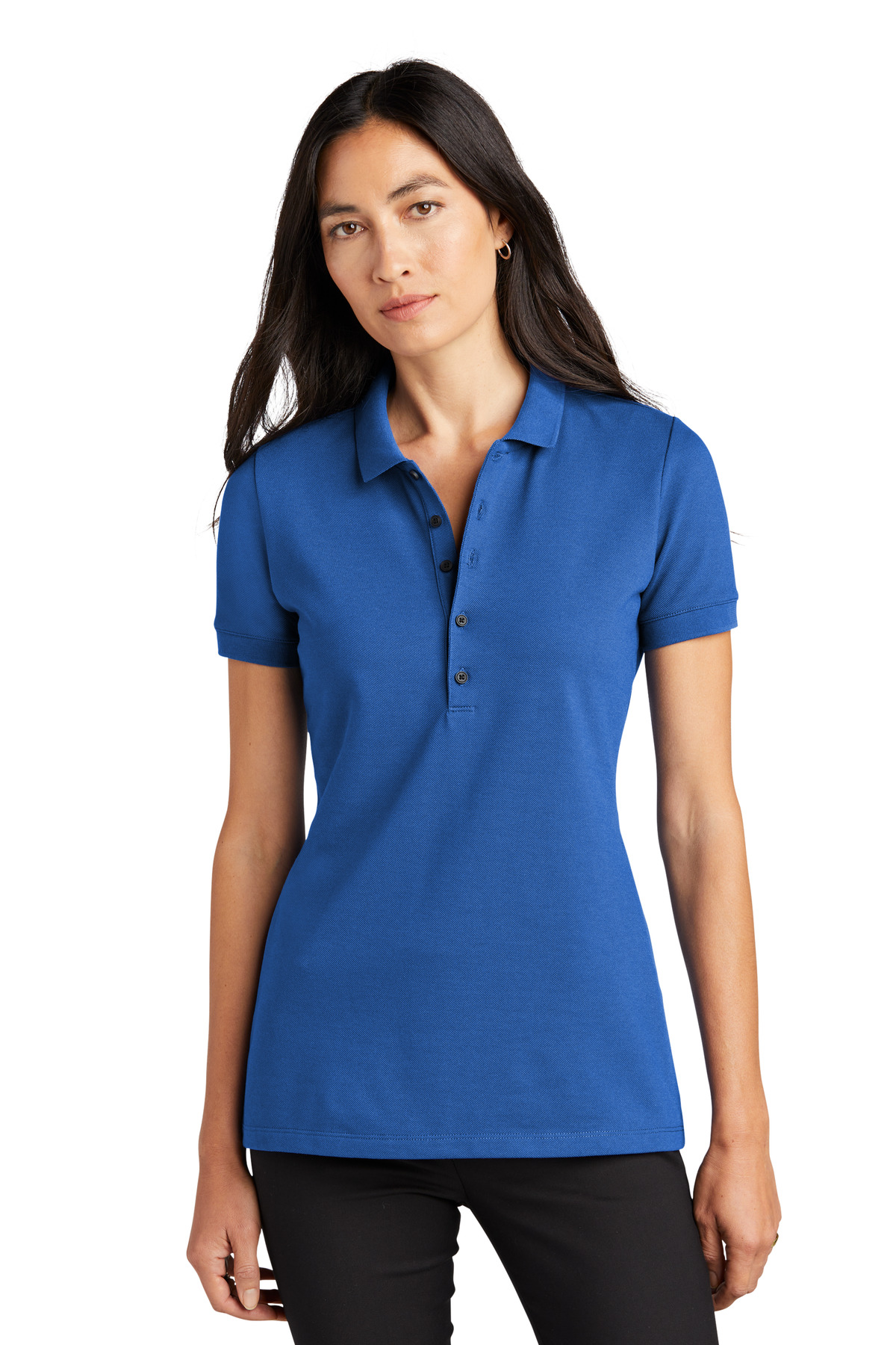 Mercer+Mettle Women's Stretch Heavyweight Pique Polo MM1001 - Image 5