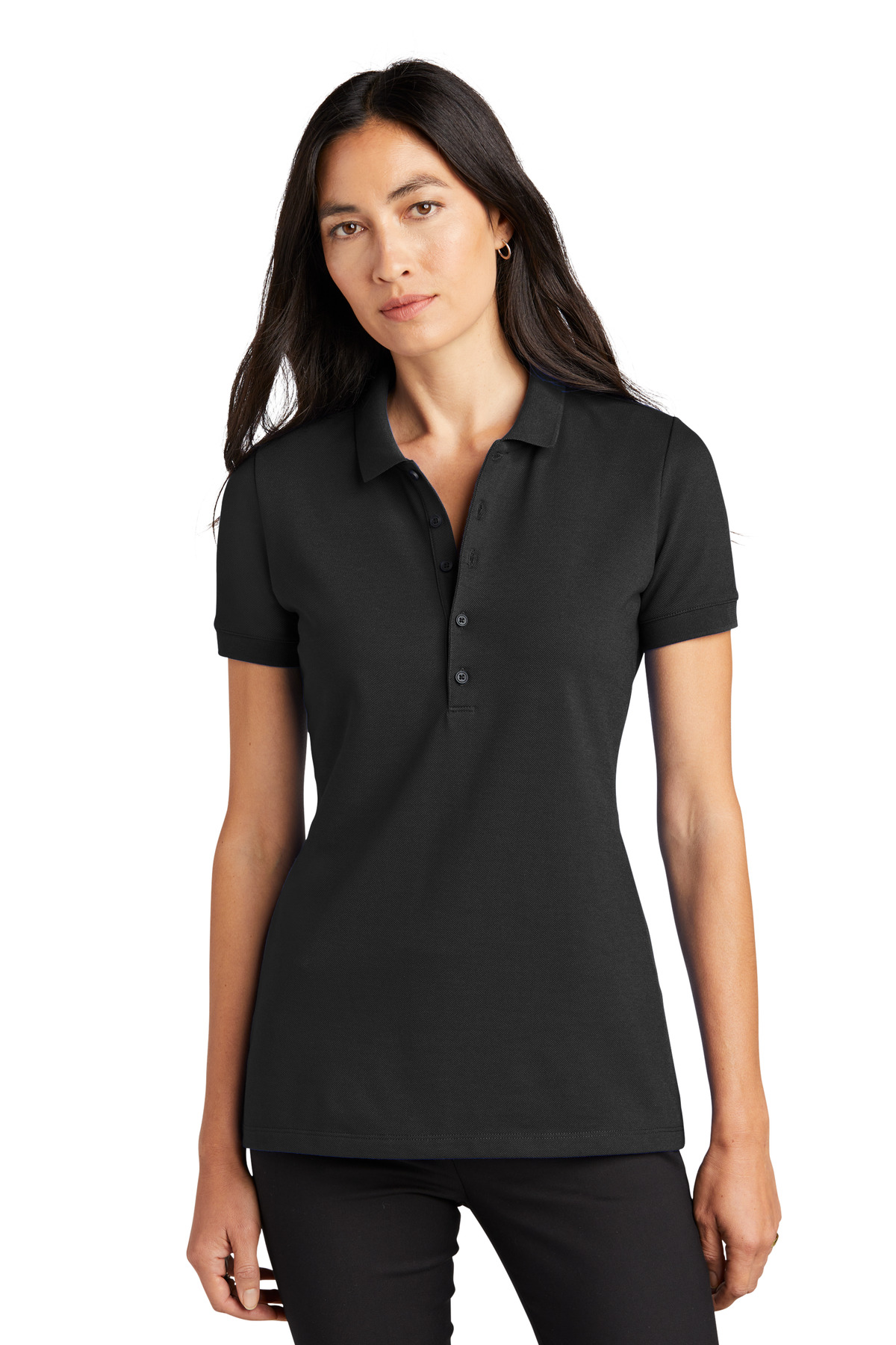 Mercer+Mettle Women's Stretch Heavyweight Pique Polo MM1001 - Image 6