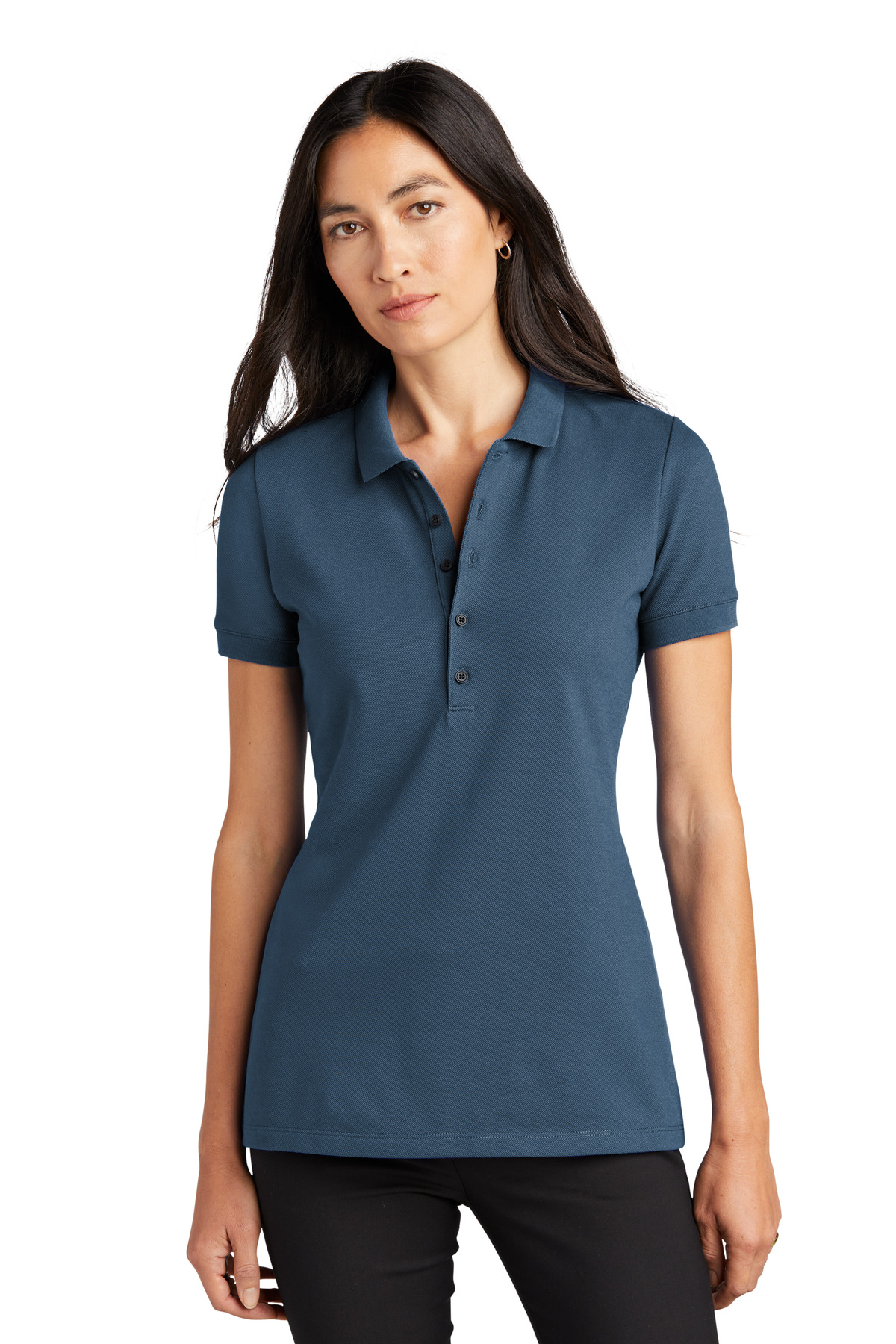 Mercer+Mettle Women's Stretch Heavyweight Pique Polo MM1001 - Image 7
