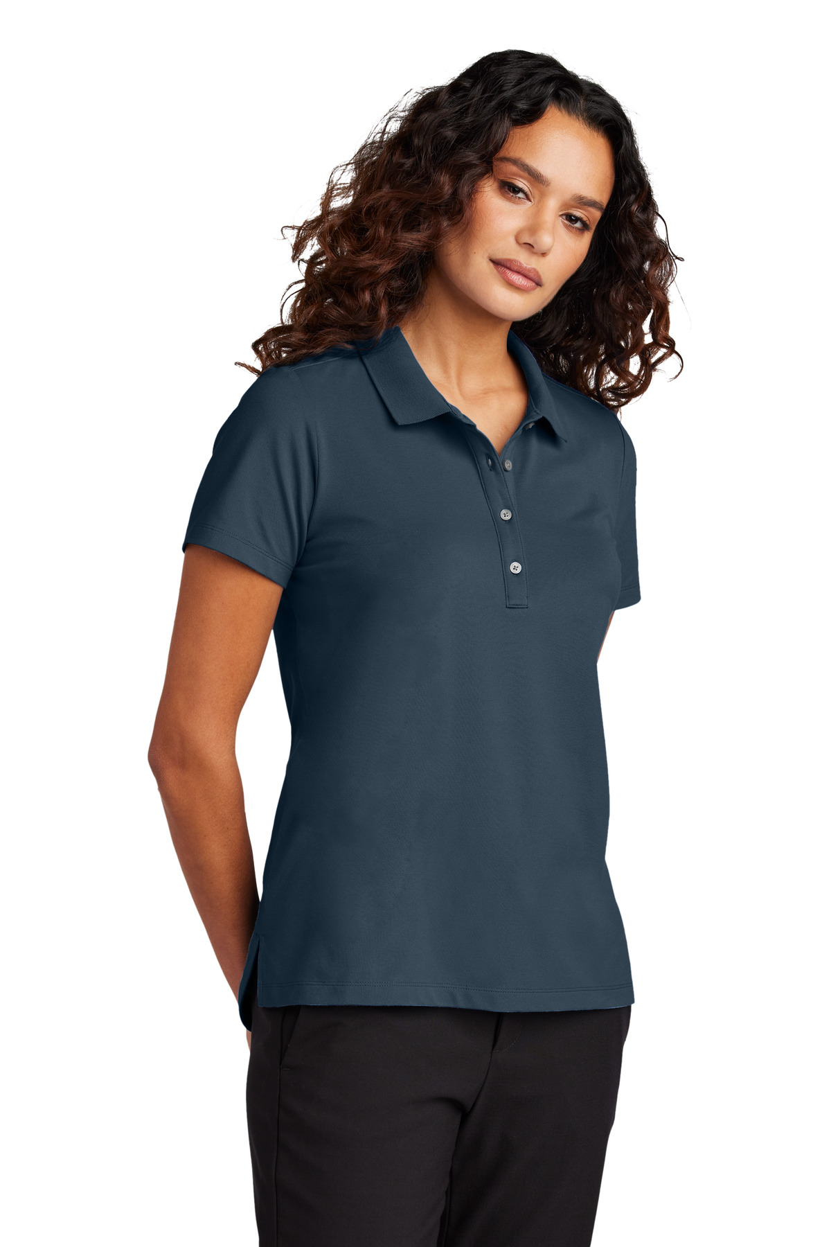 Mercer+Mettle Women's Stretch Pique Polo MM1005 - Image 5