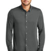 Mercer+Mettle Stretch Jersey Long Sleeve Shirt MM1018 - Thumbnail Image 1