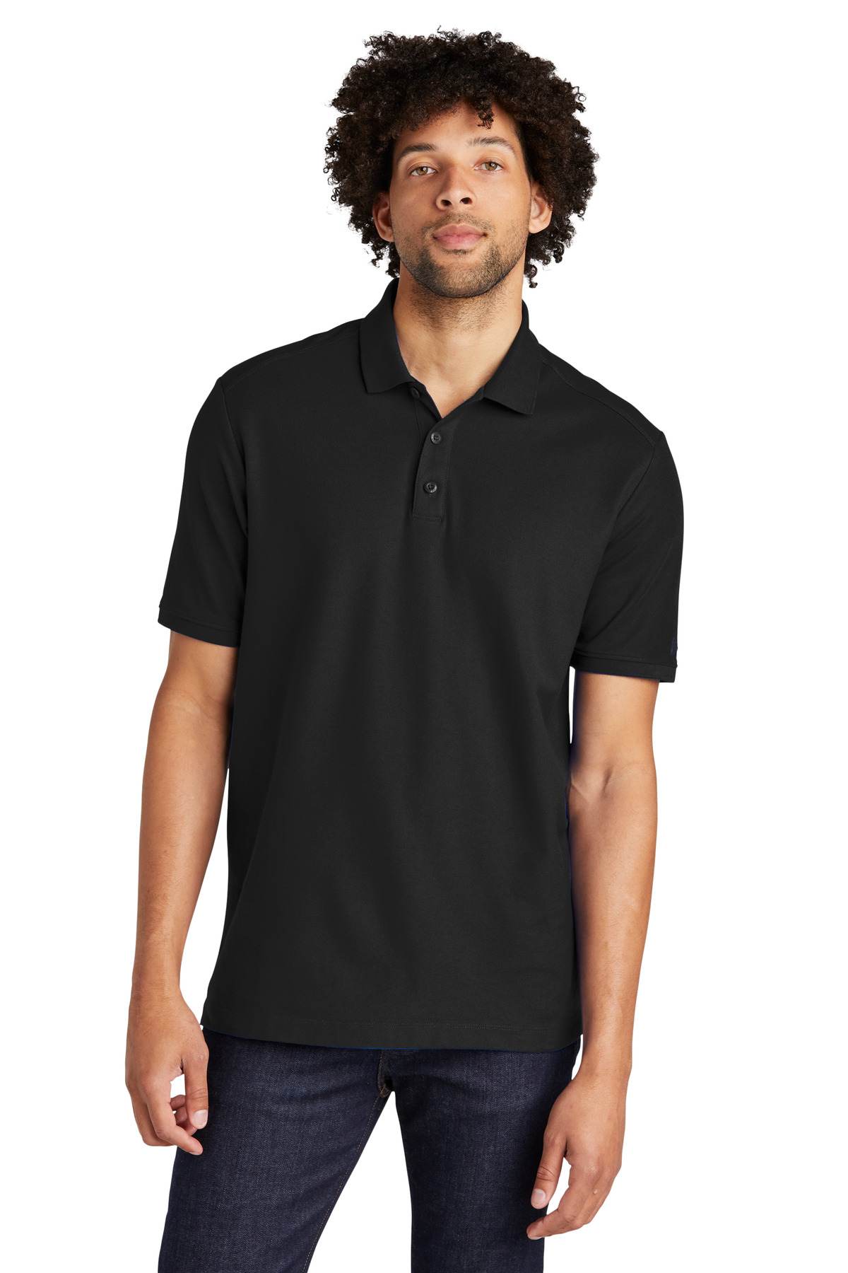 New Era  Venue Home Plate Polo. NEA300 - Image 1