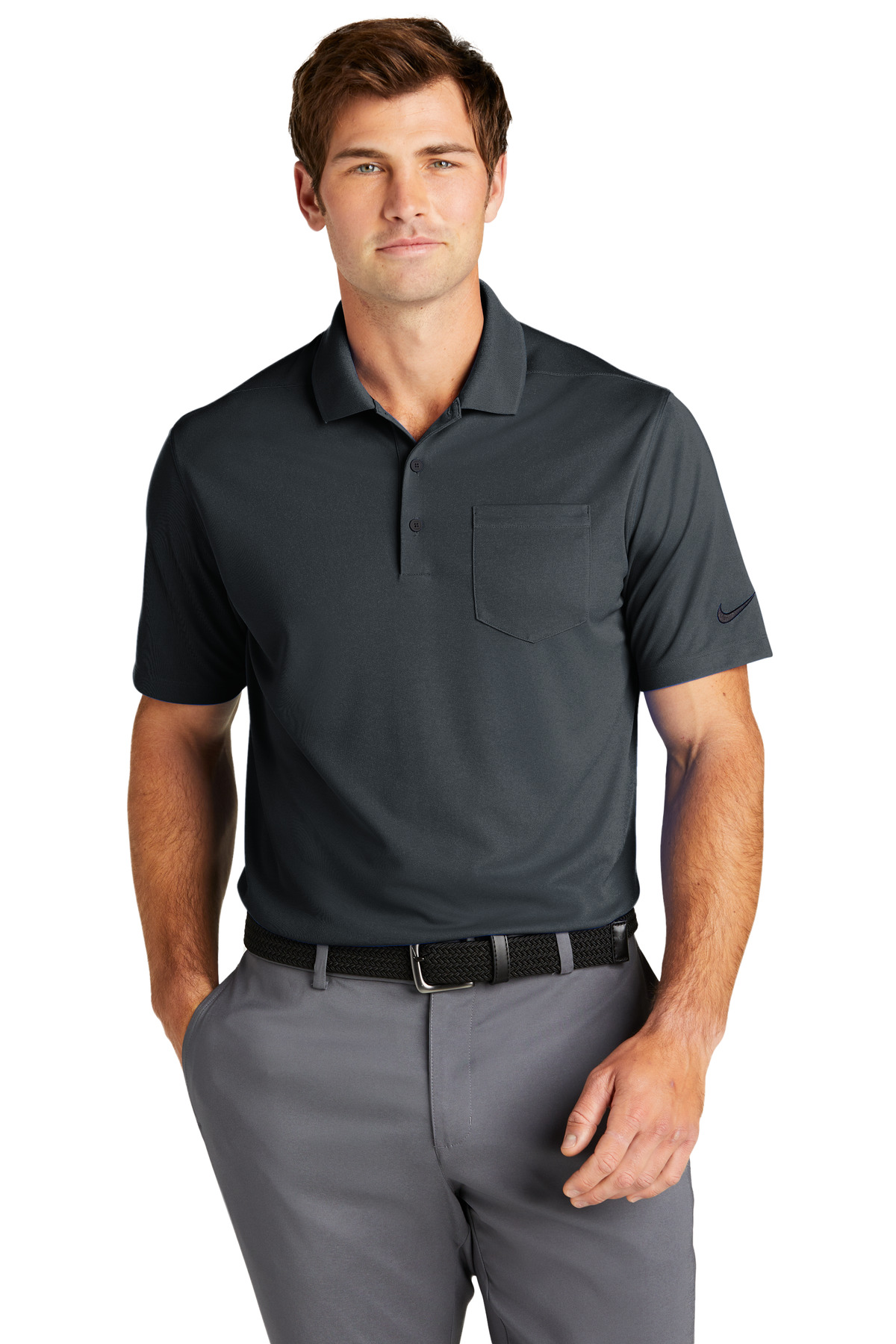 Nike Dri-FIT Micro Pique 2.0 Pocket Polo NKDC2103 - Image 1