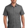 OGIO Extend Short Sleeve Button-Up OG160 - Thumbnail Image 2