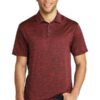 Sport-Tek  PosiCharge  Electric Heather Polo. ST590 - Thumbnail Image 2