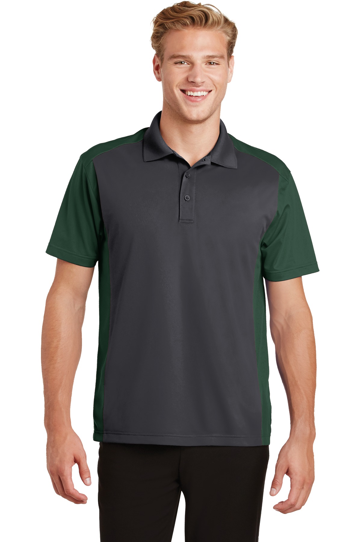 Sport-Tek Colorblock Micropique Sport-Wick Polo. ST652 - Image 12