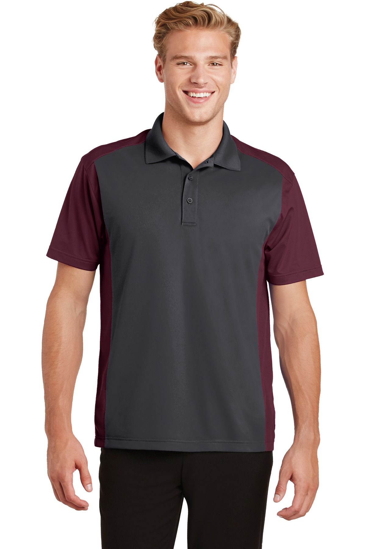 Sport-Tek Colorblock Micropique Sport-Wick Polo. ST652 - Image 20