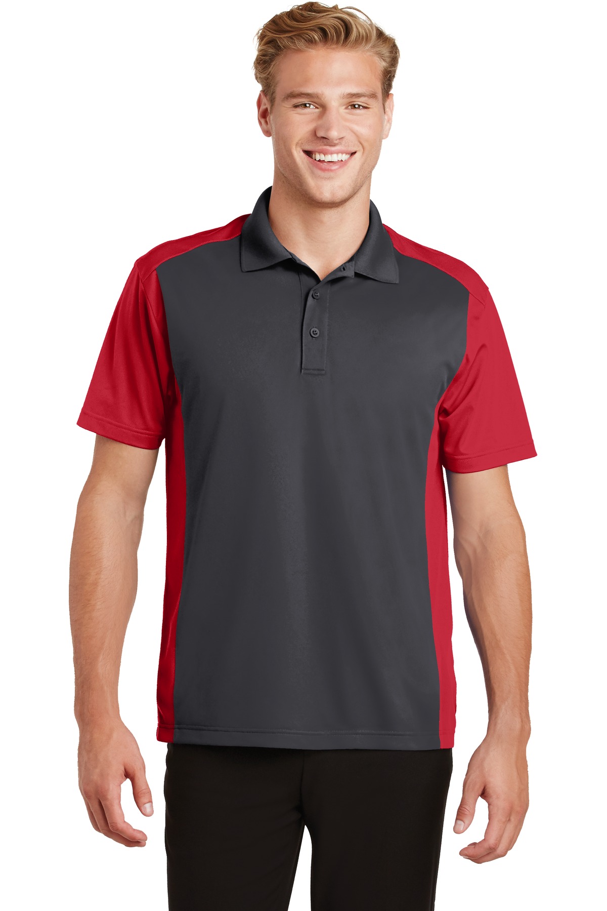 Sport-Tek Colorblock Micropique Sport-Wick Polo. ST652 - Image 44