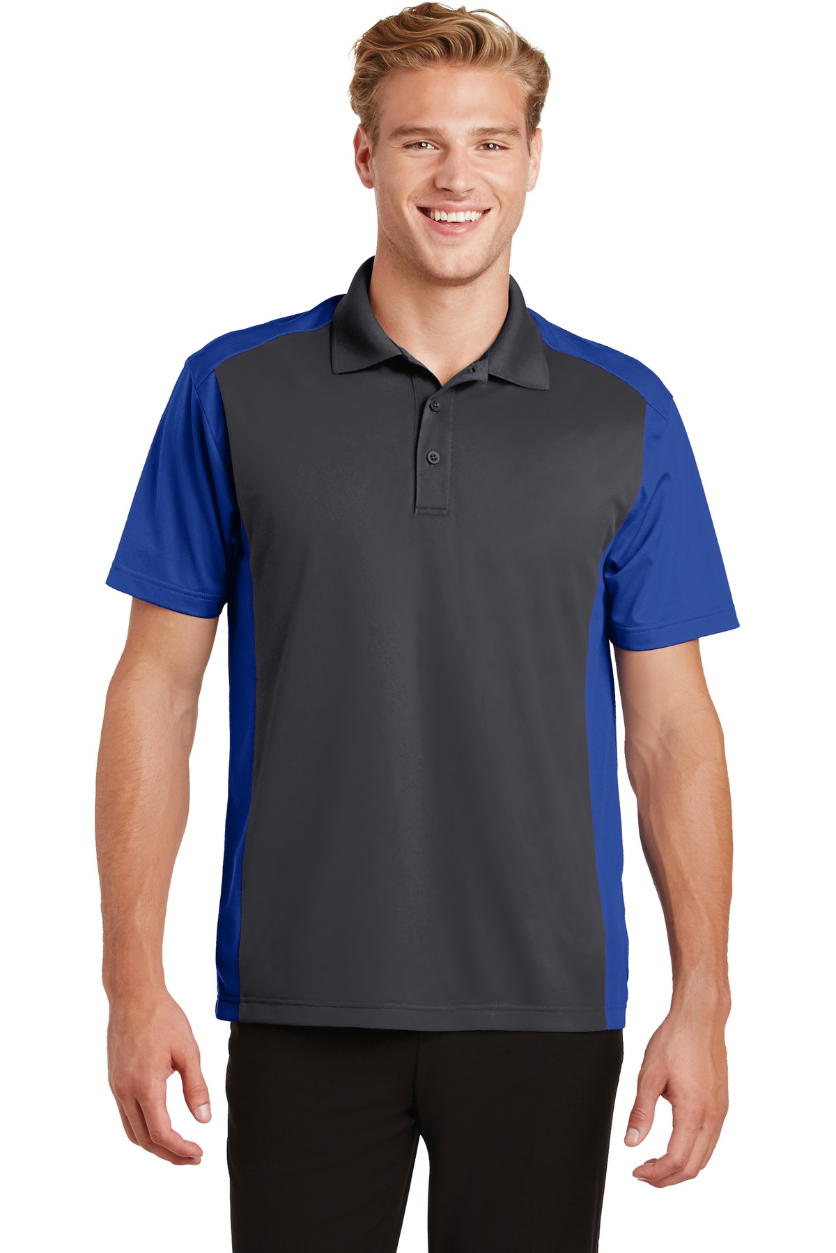 Sport-Tek Colorblock Micropique Sport-Wick Polo. ST652 - Image 52