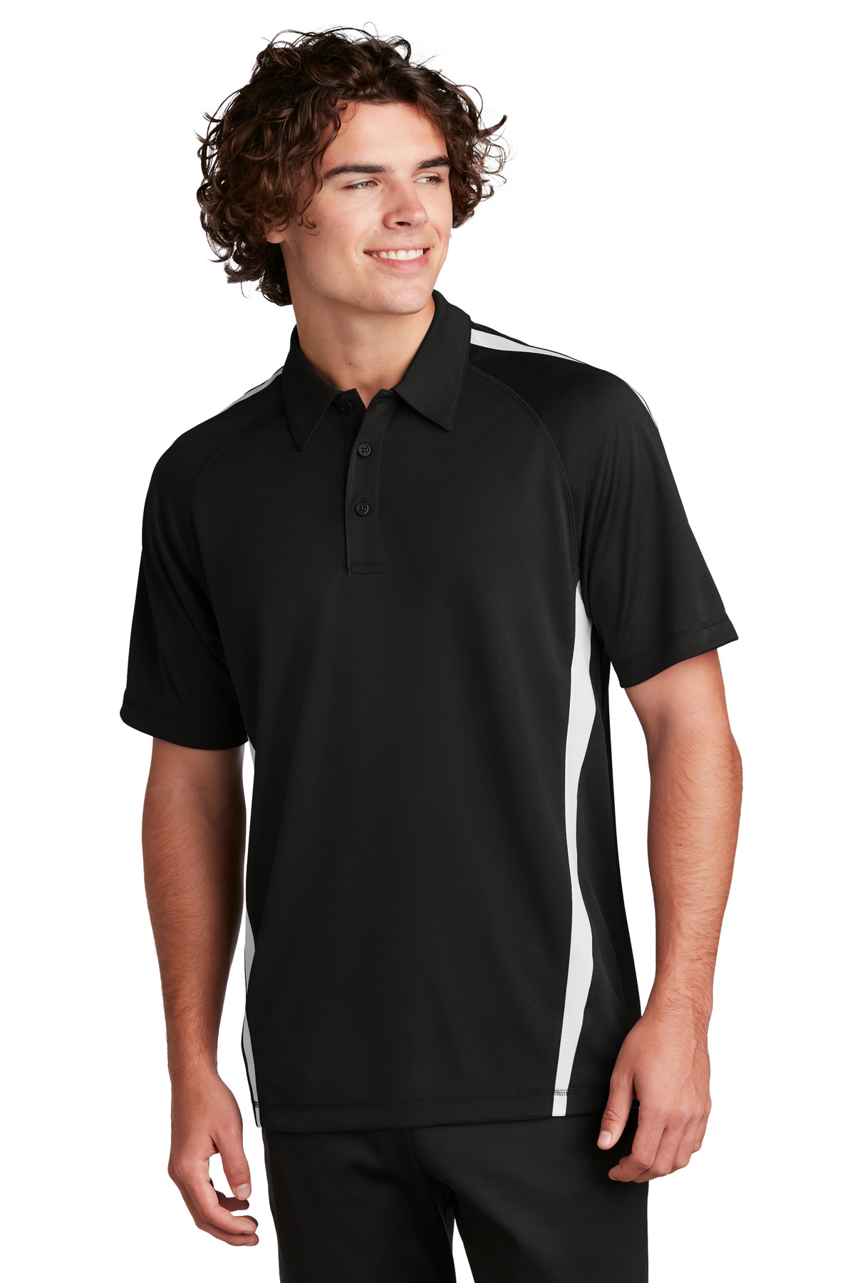 Sport-Tek PosiCharge Micro-Mesh Colorblock Polo. ST685 - Image 11