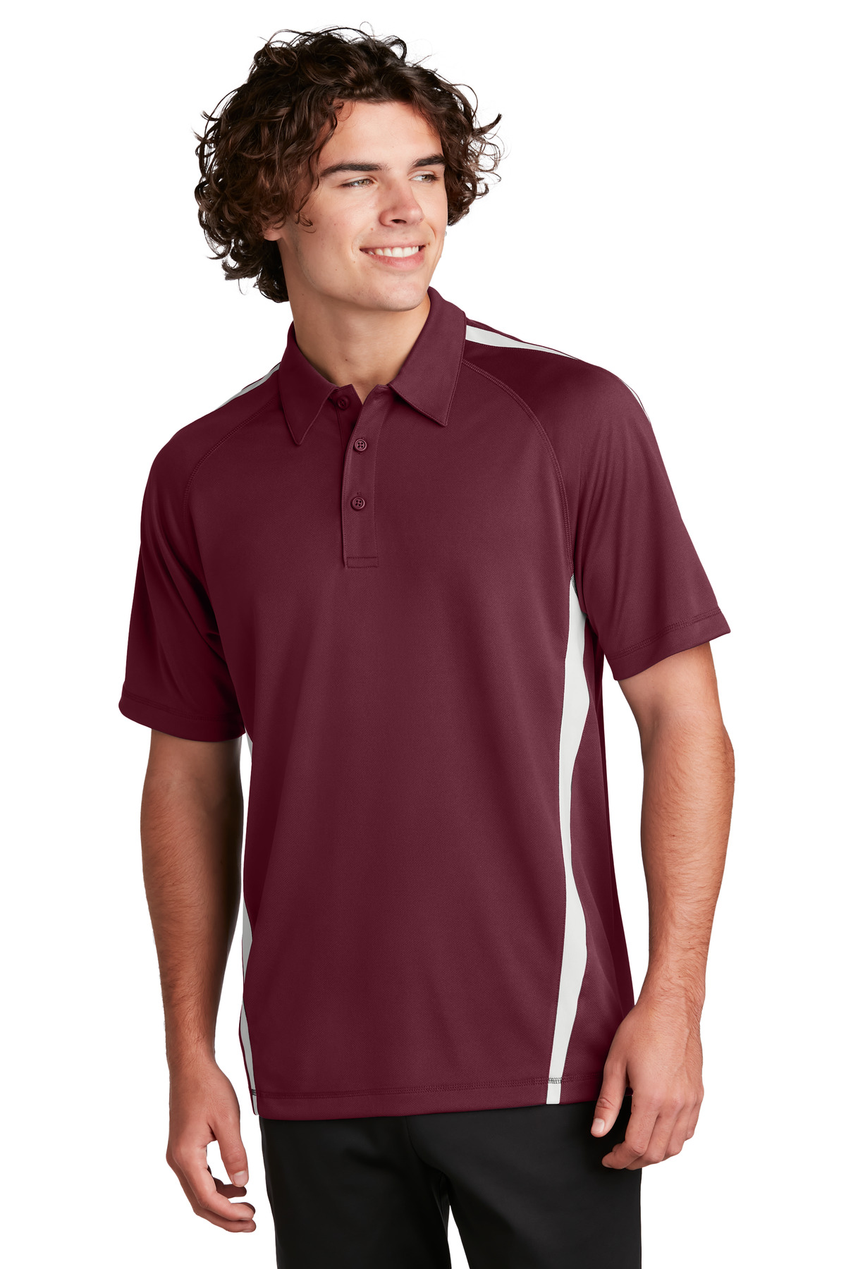 Sport-Tek PosiCharge Micro-Mesh Colorblock Polo. ST685 - Image 43