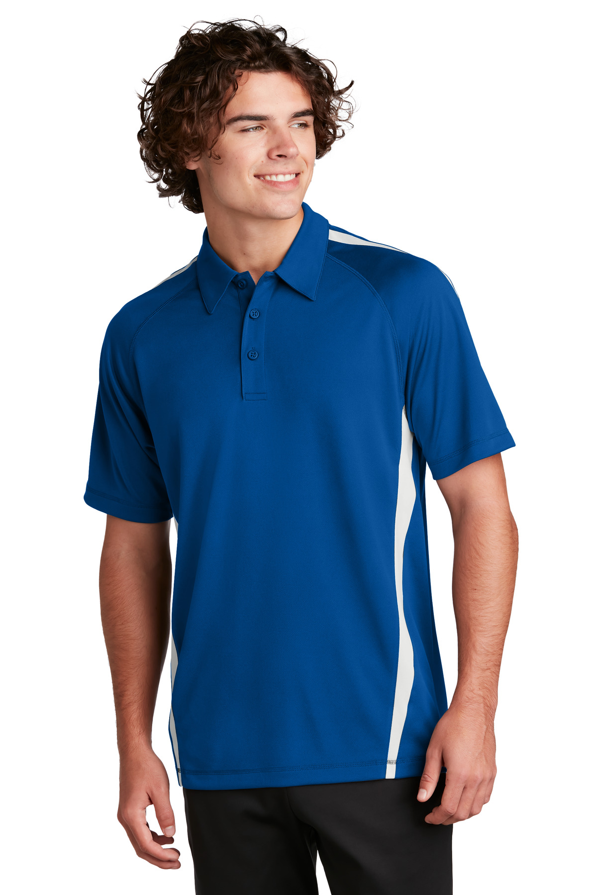 Sport-Tek PosiCharge Micro-Mesh Colorblock Polo. ST685 - Image 67