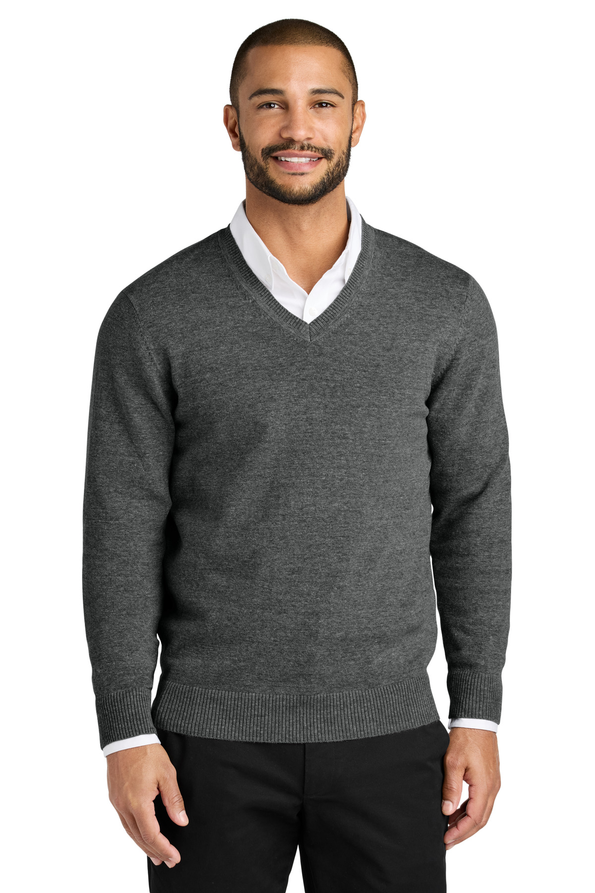 Port Authority Easy Care V-Neck Sweater SW2850 - Image 1
