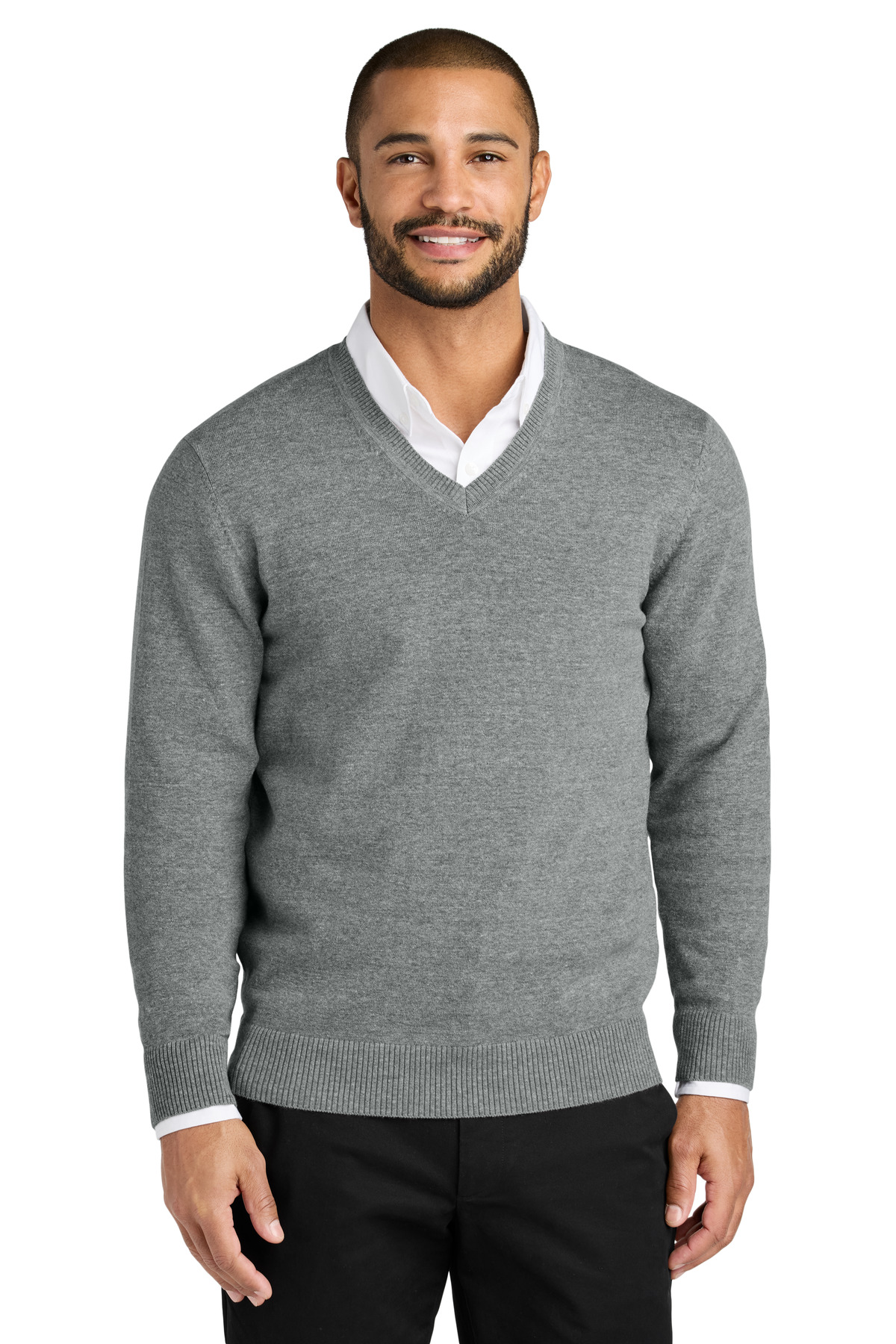 Port Authority Easy Care V-Neck Sweater SW2850 - Image 6