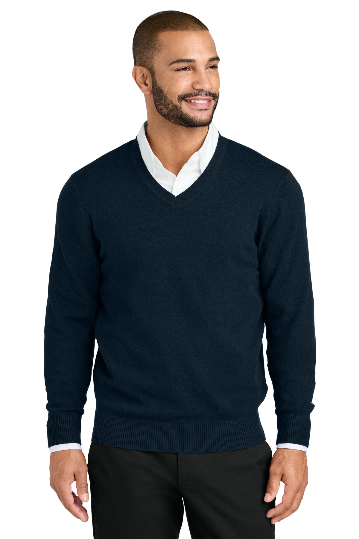 Port Authority Easy Care V-Neck Sweater SW2850 - Image 7